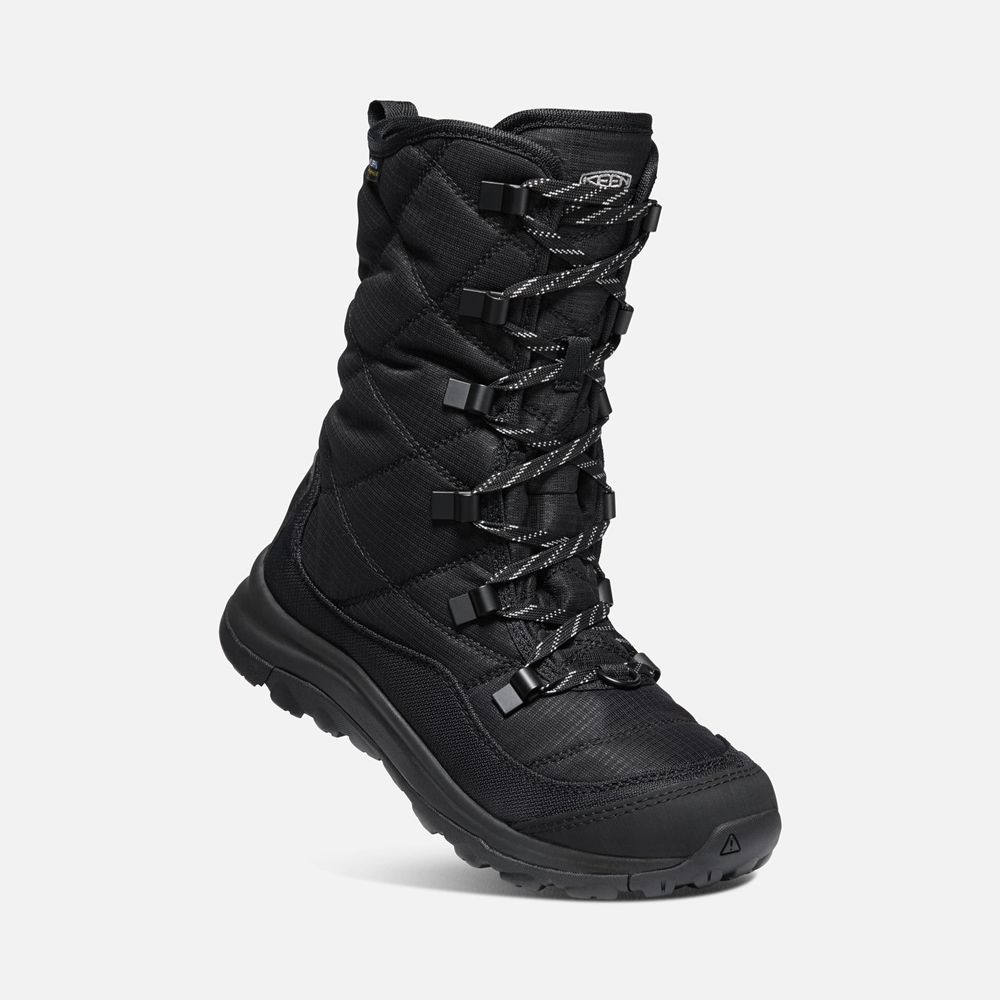 Bottes Hiver Keen Femme Noir | Terradora Ii Lace Up Waterproof | PJKCX-7108